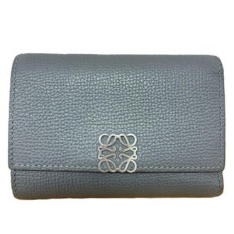Loewe Gray Wallet (Tri-Fold) (Pre-Owned)