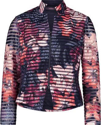 Vera Mont Jassen, Dames, Veelkleurig, S, Print Blazer Jas