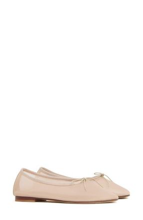 Mansur Gavriel Dream Mesh Ballerina Flat in Beige at Nordstrom, Size 11.5Us