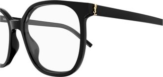 Saint Laurent Eyewear Sl M155001-black-black-transparent