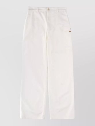 Marni cotton regular-fit wide-leg trousers