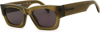 Palm Angels PERI089F BODIE 5907 Transparent Light Green/Solid Dark Grey