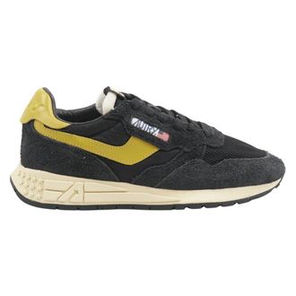Autry Reelwind Low Sneakers - Heren - Sneakers - Zwart - 43 EU - Leer - Schoenen