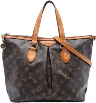Louis Vuitton Pre-owned Handbags, female, Brown, Size: ONE SIZE Pre-owned Palermo PM