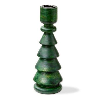 Tag Large Green Wood Tree Taper Candle Holder for Christmas at Nordstrom