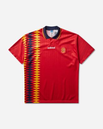 adidas Men s Spain Home Jersey Collegiate Red