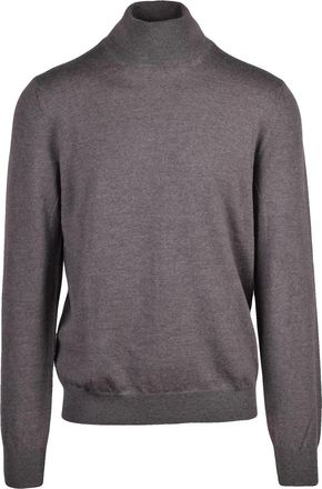 Gran Sasso Classic Crew Neck Sweater in 100% Virgin Wool