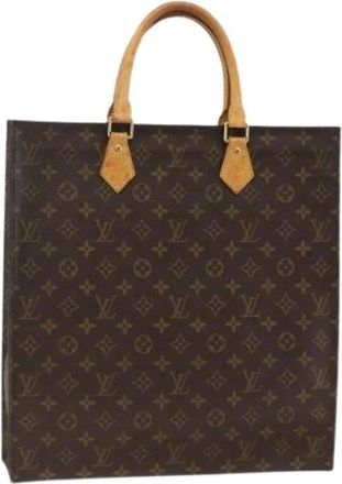 Louis Vuitton Pre-owned Tote Bags, female, Brown, Size: ONE SIZE Pre-owned Monogram Canvas Tote Bag