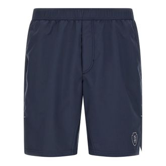 Brunello Cucinelli Tennis Bermuda Shorts - male - Brunello Cucinelli - Casual Shorts - Blue - 3XL - Shorts