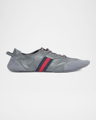 Gucci Men & apos;s Flex Suede Low-Top Sneakers