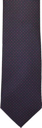 Bexley Cravate Soie Micro Pois