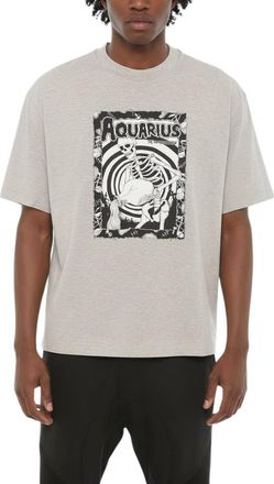 Neil Barrett Light Grey Graphic T-Shirt