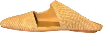 Jeffrey Campbell Womens Siesta Mule In Tan Canvas