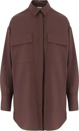 Ql2 Quelledue QL2 Quelledue, Donna, Camicette, Marrone, 2Xl, new