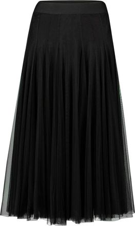 Zero Rokken, Dames, Zwart, L, Midi Rok