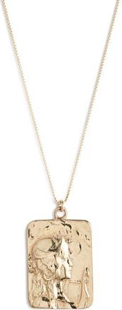 Set & Stones Brayden Pendant Necklace in Gold at Nordstrom