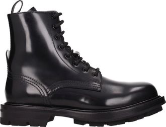 Alexander McQueen Alexander McQueen Stivaletti Uomo Pelle Nero