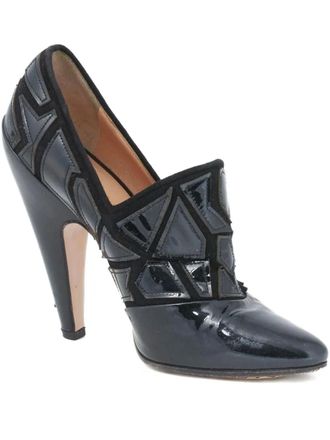 Vionnet pre-owned 130mm leather pumps - Black