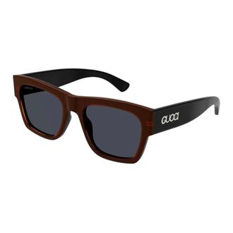Gucci Sunglasses, male, Black, 54 MM, Square Frame Sunglasses