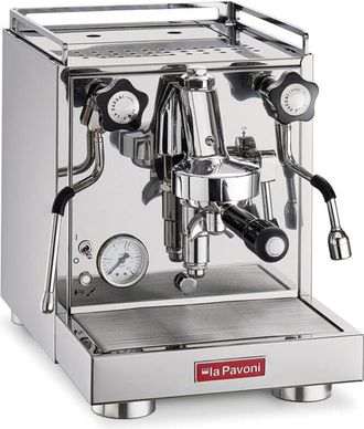La Pavoni 845707 Cafetera Semiprofesional, Stainless Steel, Multicolor