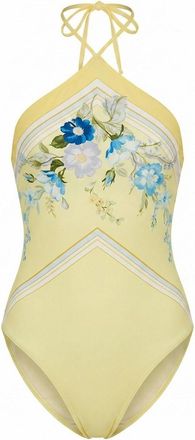 Self Portrait Floral Swimsuit