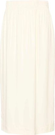 Rodebjer Joanne Rok tot onder de knie - Dames - Midirokken - Beige - XS - Rokken