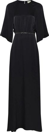 Julie Fagerholt - Heartmade Kleedjes, Dames, Zwart, M, Maxi Jurken