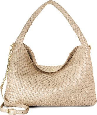 Dune London DELIBERATE L Woven Shoulder Bag One Size