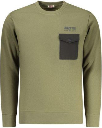 Rifle Verde Katoenen Heren Sweatshirt