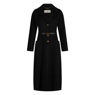 Elisabetta Franchi Donna, Cappotti, Nero, XS, new