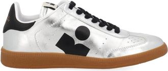 Isabel Marant Schoenen, Dames, Grijs, 37 EU, Leer, Kaycee Lage Sneakers
