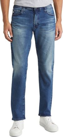 AG - Adriano Goldschmied Everett Slim Straight Leg Jeans in 8 Years Seville at Nordstrom, Size 32 X 33