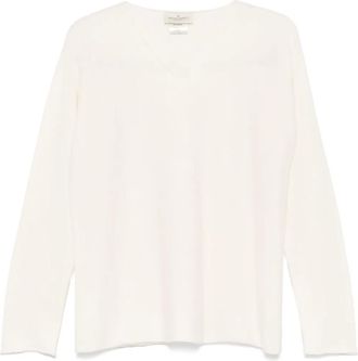 Bruno Manetti Top in cashmere - Bianco