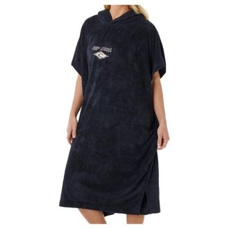 Rip Curl Classic Surf Hooded Towel Poncho f&uuml;r Damen | schwarz