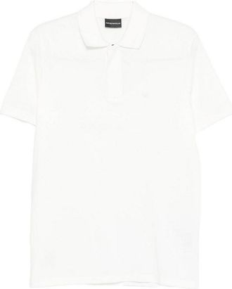 Emporio Armani Logo Cotton Polo Shirt