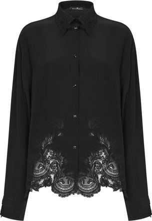 Ermanno Scervino Donna, Camicette, Nero, M, new