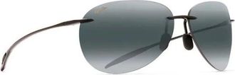 Maui Jim Sunglasses, unisex, Black, 62 MM, Authentic Sugar Beach Glasses