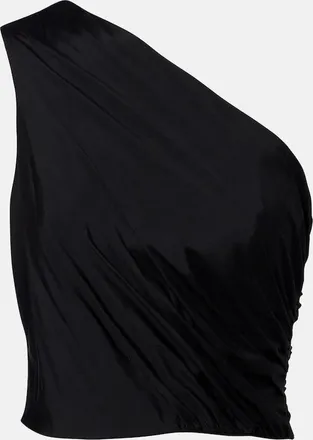Vix Zoe one-shoulder crop top