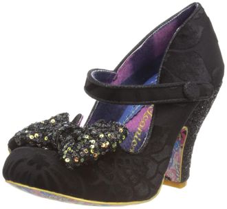 Irregular Choice Fancy That Fashion Heels, Q322, Black AM, EUR 37 (UK 4)