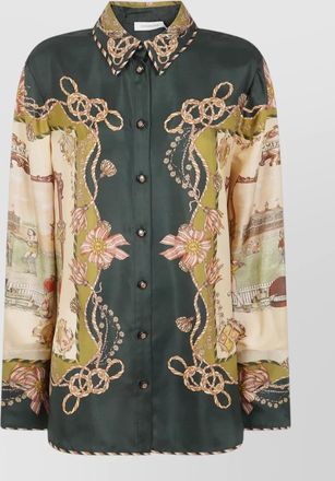 Zimmermann silk printed shirt