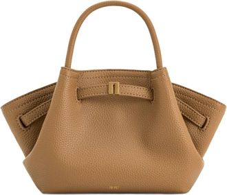 JW PEI Hana Mini Tote Bag - Dames - Handtassen - Beige - ONE Size - Leer - Tassen