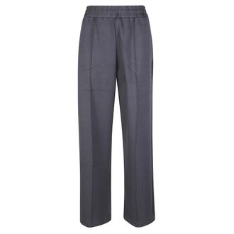 Hinnominate Pantal&oacute;n de Pierna Ancha - Trousers - Mujer - Gris - S