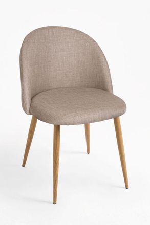 Regalos Miguel Sillas Comedor - Silla Vint Tela - Beige