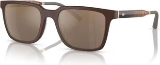 Oliver Peoples Zonnebril - Heren - Zonnebrillen - Bruin - 52 MM - Nylon - Accessoires