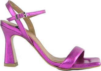 &Aacute;ngel Alarc&oacute;n Stijlvolle Hak Sandalen - Dames - Sandalen met hakken - Roze - 39 EU - Schoenen