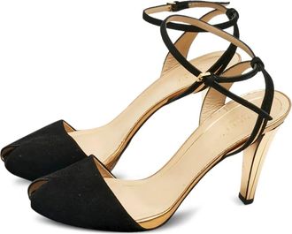 Gucci Pumps Delphine a punta aperta - Nero
