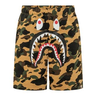 A Bathing Ape 1st Camo Shark Regular Fit Sweat Shorts - Heren - Korte Broeken - Veelkleurig - XL - Katoen - Korte Broeken