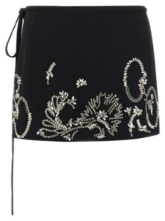 Dries Van Noten Black Gabrinas Skirt