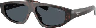 Prada Sunglasses, unisex, Brown, Size: 57 MM C02S Sunglasses