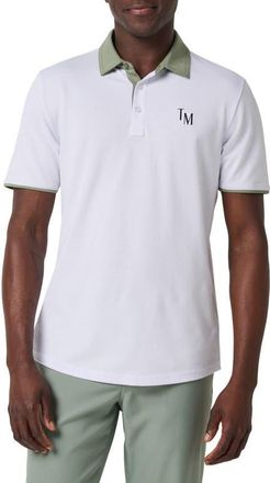 Travis Mathew AB Energy Graphic Polo in White at Nordstrom, Size Xx-Large